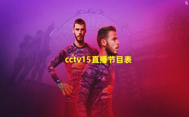 cctv15直播节目表